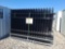 22 Pcs Diggit 10'L x 7'H Wrought Iron Site Fence w/ Posts & Hardware