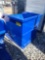 Blue Dump Hopper