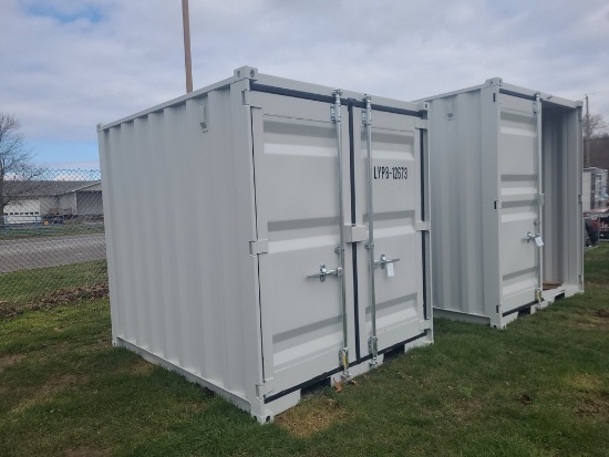 8' Container w/ Man Door & Window