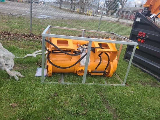LandHonor Cement Mixer Attachment w/ Controls & Hose