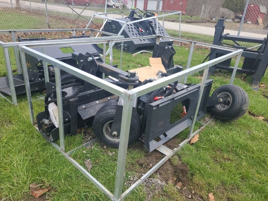 Landhonor 72" Power Rake Attachment w/ Controls