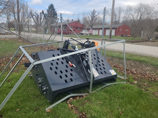 Landhonor 72" Landscape Rake w/ Controls