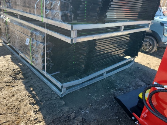 Garden Fence w/ Posts - 20 - 10' x 7' panels