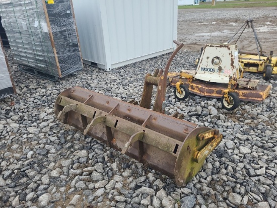 Gannon 5' Roll Over Box Scraper