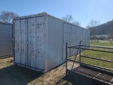 40' High Cube Container w/ 2 side doors