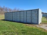40' High Cube Container w/ 4 side doors