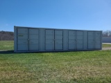 40' High Cube Container w/ 4 side doors