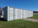 40' High Cube Container w/ 4 side doors