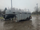 16' Gooseneck Stock Trailer