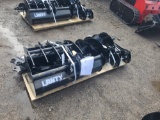 Lanty Mini Excavator Attachment Set - 9 Pcs