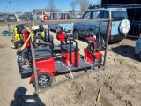 Red Leopard Double Tandem Electric Scooter w/ Charger