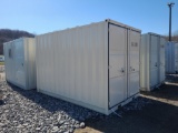 12' Storage / Office Container w/ Man Door & Window