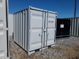 8' Storage / Office Container w/ Man Door & Window
