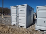 9' Storage / Office Container w/ Man Door & Window