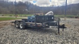2015 Quality Trailers 16' Tandem Axle Trailer w/ PA Title