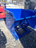 Blue Dump Hopper