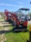 Red Miva VA13 Mini Excavator w/ Thumb