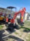 Red Miva VA13 Mini Excavator w/ Thumb