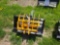Miva 3pc Set Mini Excavator Attachments - Slotted Bucket, Rake & Ripper