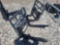 Wolverine Mini Skid Loader Fork Attachment