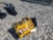 Miva 3pc Set Mini Excavator Attachments - Slotted Bucket, Rake & Ripper