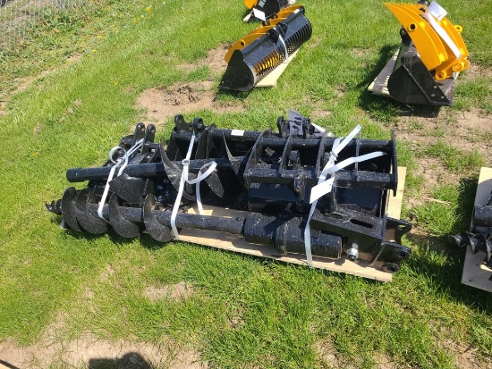 Miva 9pc Mini Excavator Attachment Set