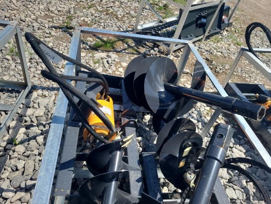 Wolverine Auger Attachment w/ 2 Bits