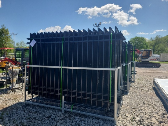 20 - 7' x 10' Fence Panels w/ Posts & Hardware