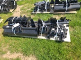 Miva 9pc Mini Excavator Attachment Set