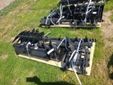 Miva 9pc Mini Excavator Attachment Set