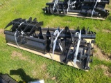 Miva 9pc Mini Excavator Attachment Set