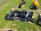 Miva 9pc Mini Excavator Attachment Set