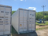 40' High Cube Container w/ 4 side doors