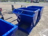 Blue Self Dumping Hopper