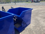 Blue Self Dumping Hopper