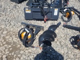 Wolverine Mini Skid Loader Auger Attachment w/ 1 Bit