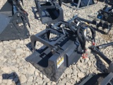 Wolverine Mini Skid Loader Grapple Bucket