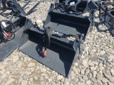 Wolverine Mini Skid Loader 4 in 1 Bucket