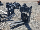 Wolverine Mini Skid Loader Fork Attachment