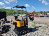 Yellow Miva VA13 Mini Excavator w/ Thumb