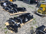 Miva 9pc Mini Excavator Auger Attachment Set