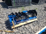 Giyi Skid Loader Auger Attachment w/ 8
