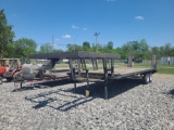 20'+3' Tandem Axle 5th Wheel Trailer w/ Ramps - No Title