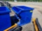 Blue Dump Hopper