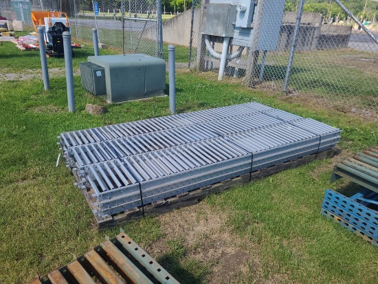 10 - 96" x 14" Roller Conveyors