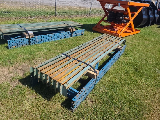 2 Sections Pallet Racking