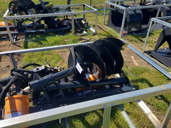 Wolverine Auger Attachment w/ 2 Bits 12" & 18"