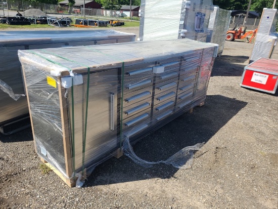 Steelman Stainlews 10' 18 Drawer Workbench