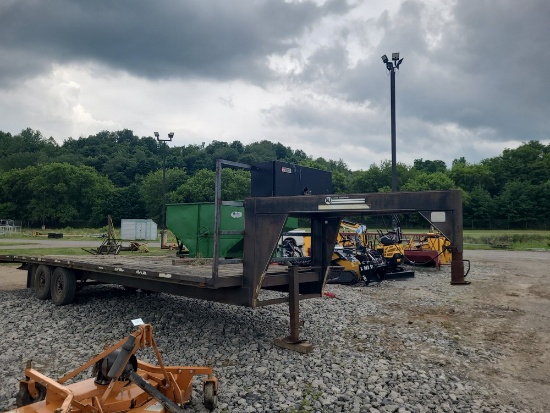 1997 25' + 5' Kiefer Built Gooseneck Trailer w/ WV Title