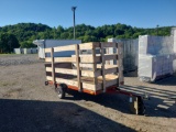 4' x 8' Single Axle Trailer - No Title